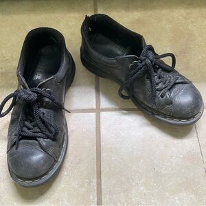 ⚡️Dr. Martens Black Leather 8-Eye Oxford Sneakers Goth Punk Alternative Docs ⚡️